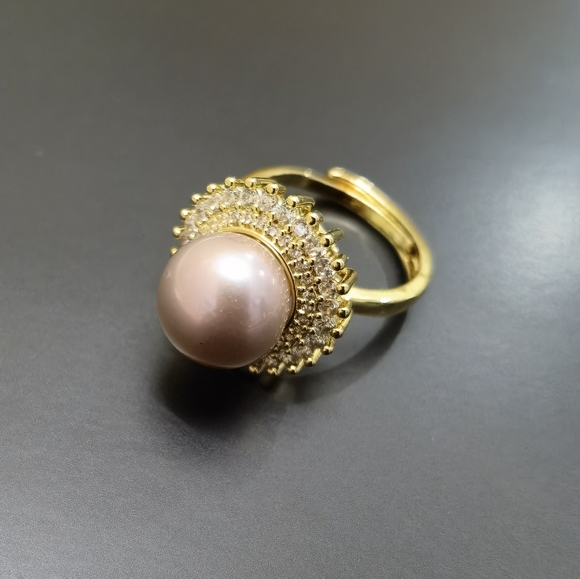 freshwater pearl ring - Picture 1 of 6